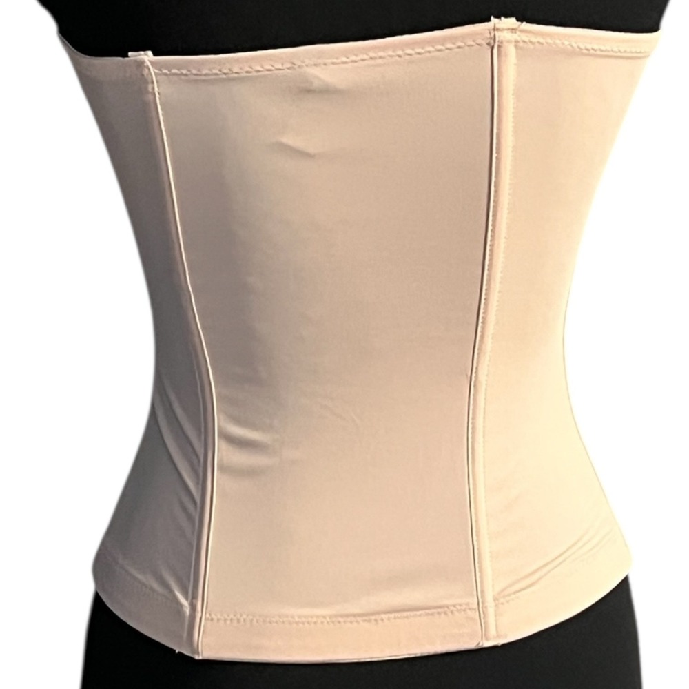 Marilyn Monroe Champagne Beige Nude Waist Cincher‎ Corset Women Shapewear Size M - Picture 3 of 12